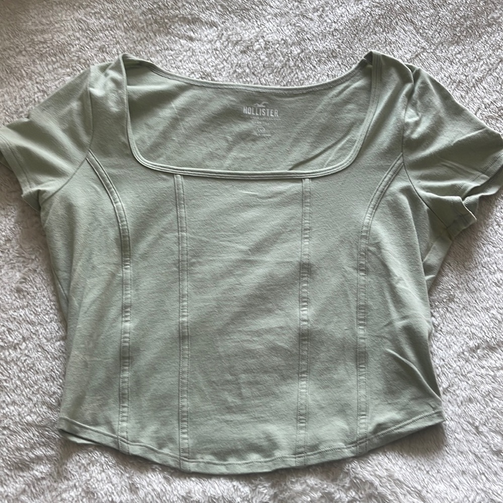 Hollister Sage Top